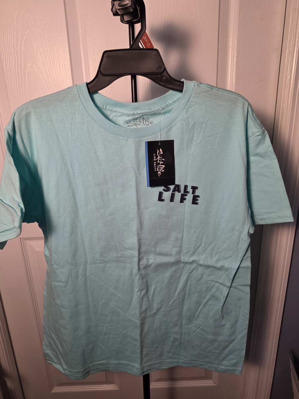 Salt Life Youth Short Sleeve Tee in Aqua
